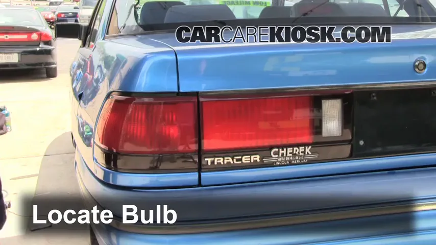 1994 Mercury Tracer 1.9L 4 Cyl. Sedan Lights Tail Light (replace bulb)